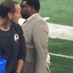 Ben Kotwica, special teams coordinator for Washington, D.C.’s pro football team, was caught Oct. 23, 2016, relieving himself on the sideline during a game.
Twitter screenshot